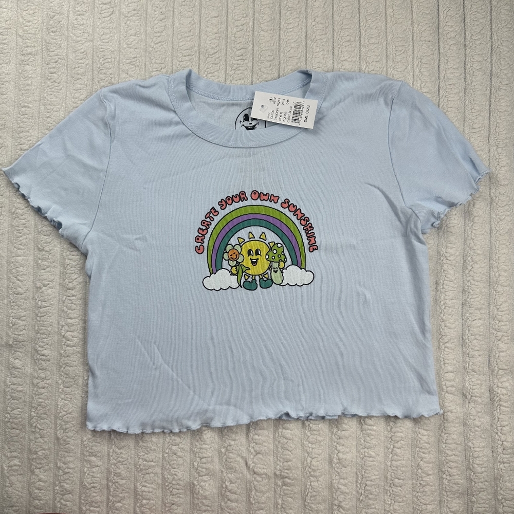 Pacsun Baby Blue Top